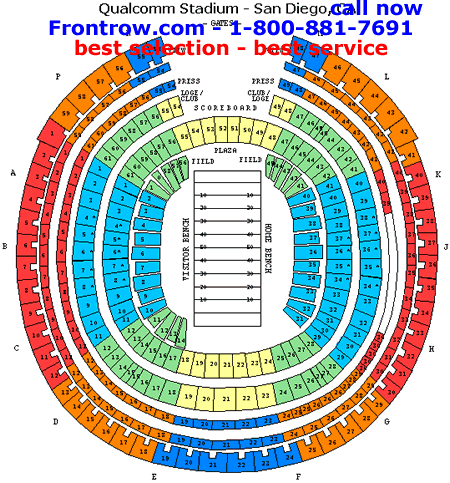 Invesco Field Seating Chart With Seat Numbers